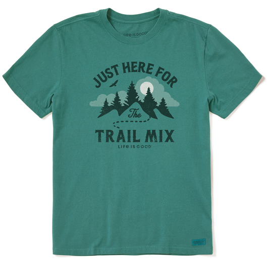 Men's just here for the Trail Mix Short Sleeve Tee