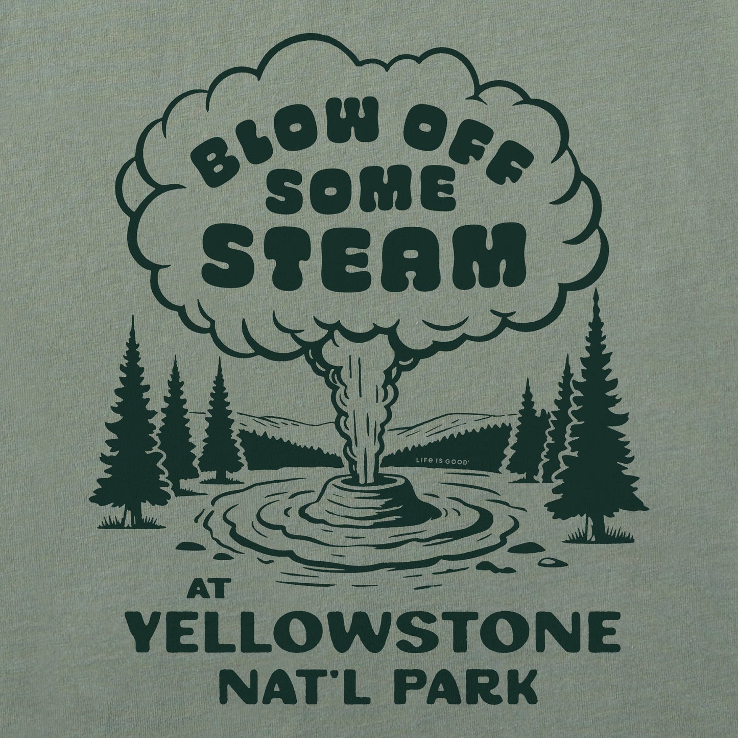 Women's Blow Off Some Steam Yellowstone Short Sleeve Crusher Boxy Tee