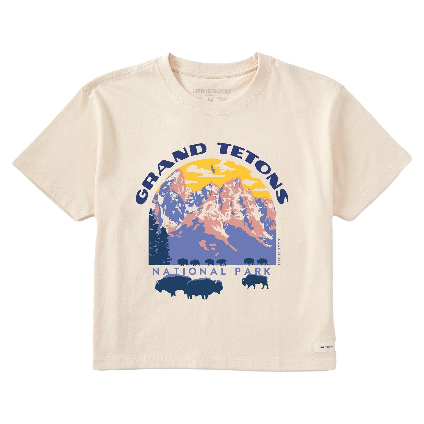 Women's Grand Tetons Short Sleeve Crusher Boxy Tee