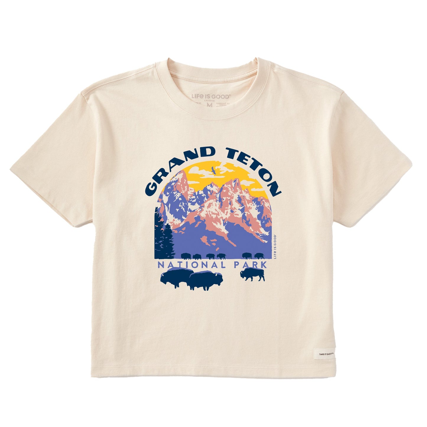 Women's Grand Tetons Short Sleeve Crusher Boxy Tee