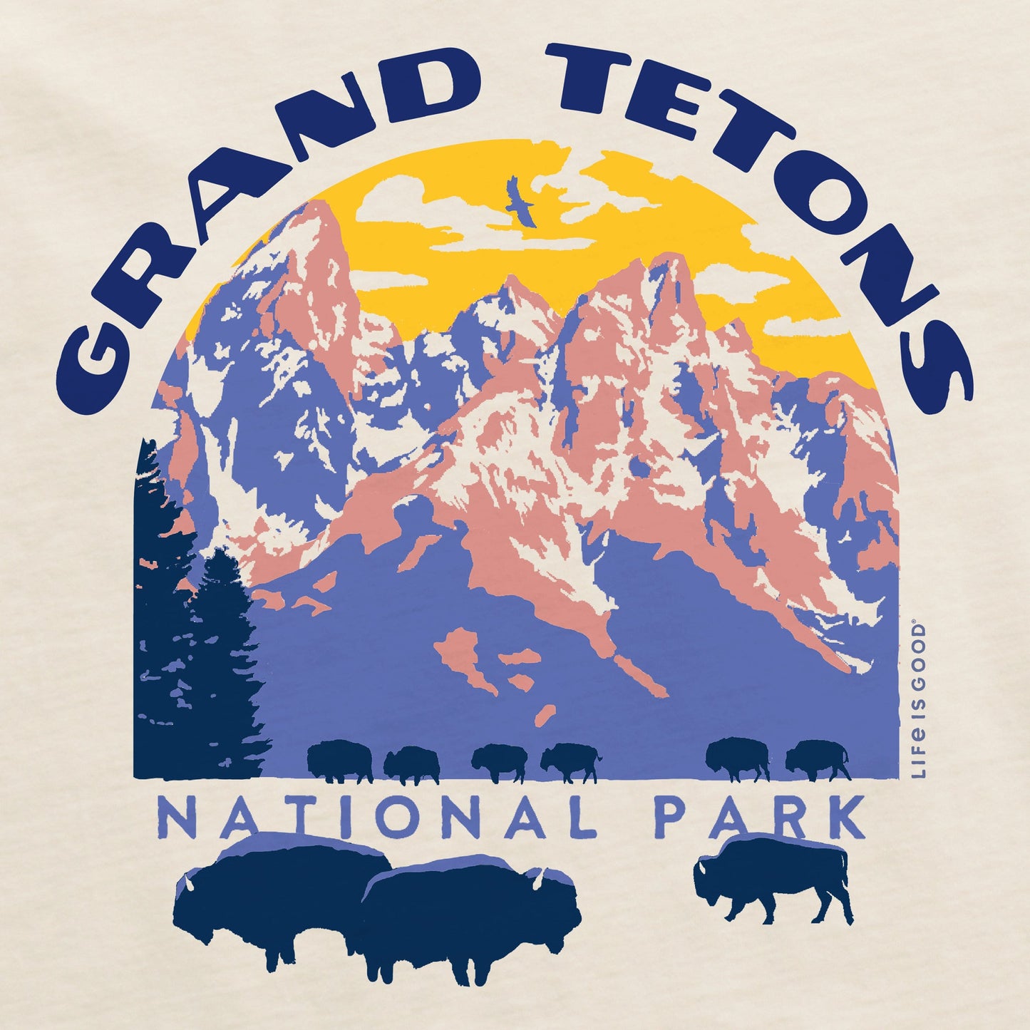 Women's Grand Tetons Short Sleeve Crusher Boxy Tee