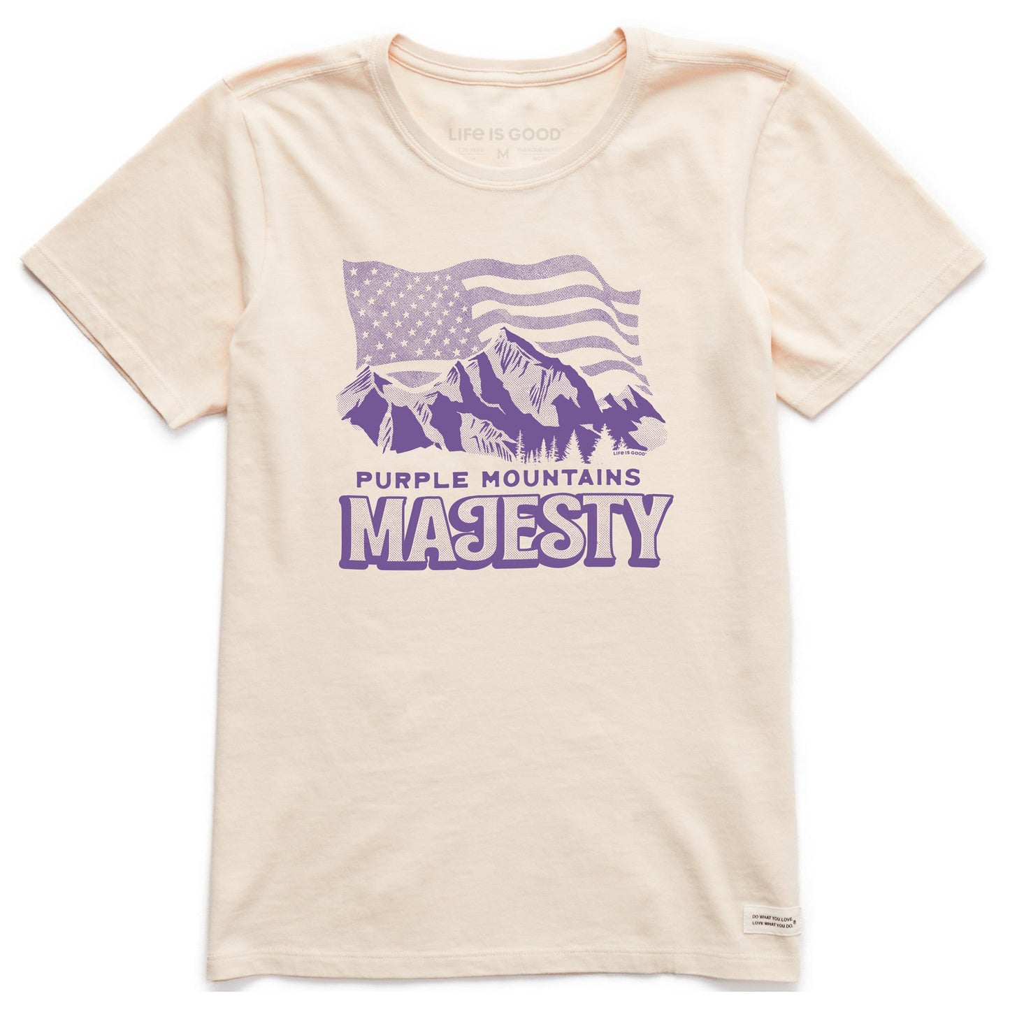 Women's Purple Mountains Majesty Short Sleeve Crusher Tee