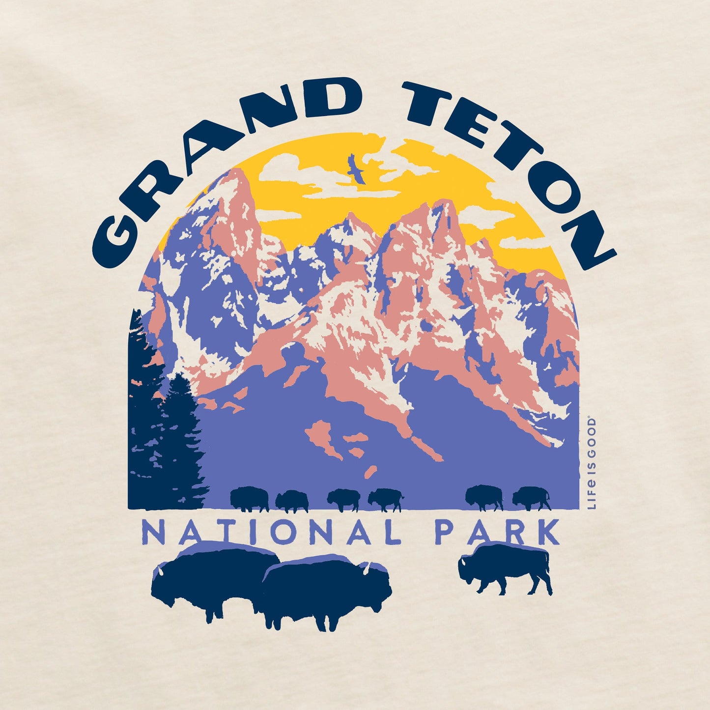 Women's Grand Tetons Short Sleeve Crusher Tee
