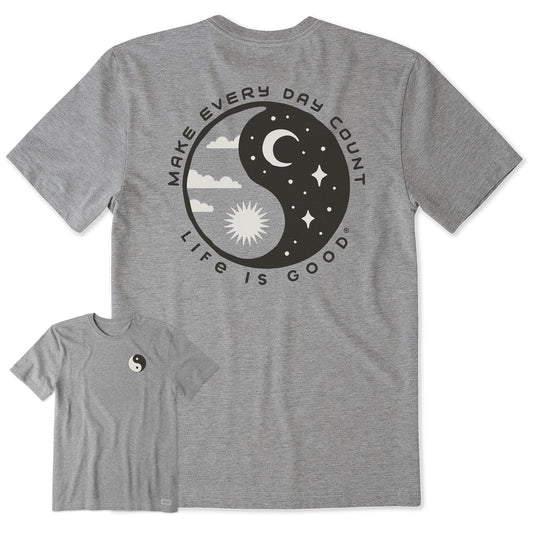 Men's Make Every Day Count Yin Yang Short Sleeve Tee