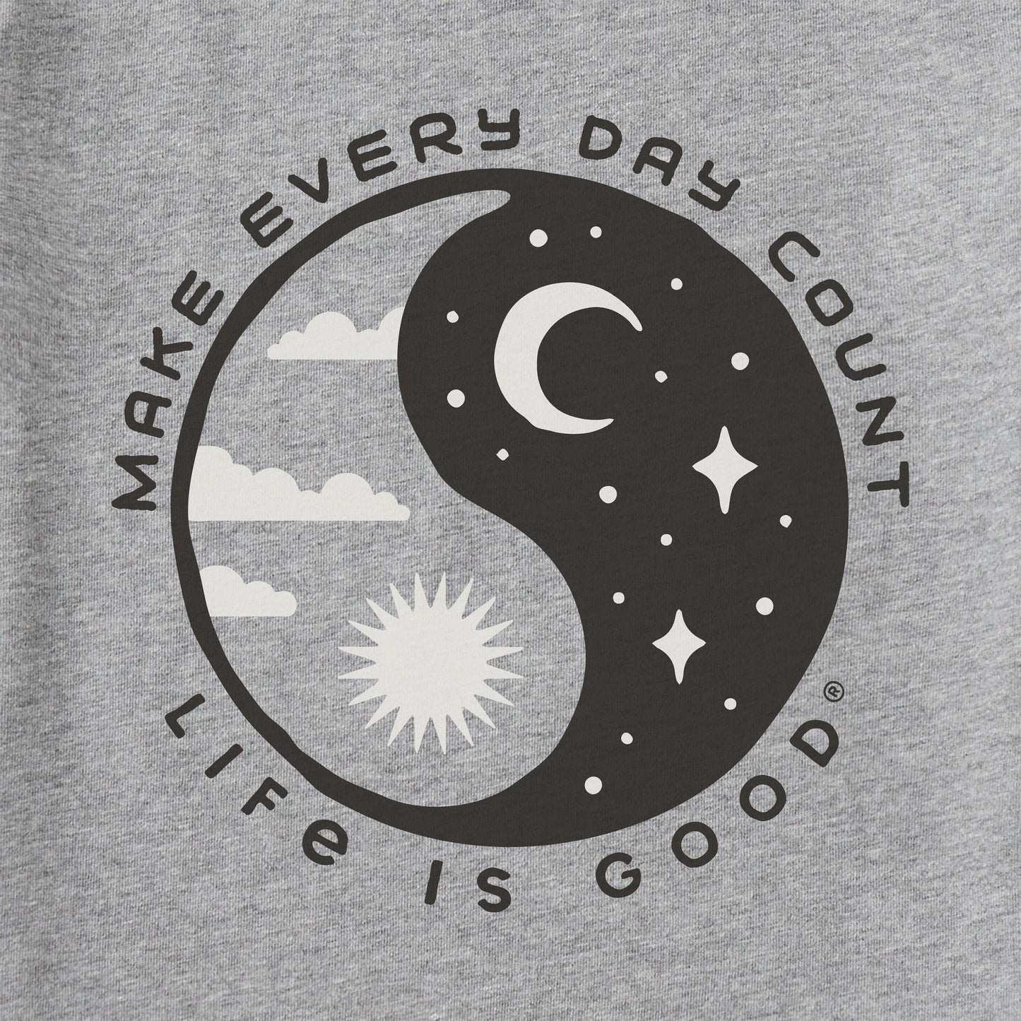 Men's Make Every Day Count Yin Yang Short Sleeve Tee