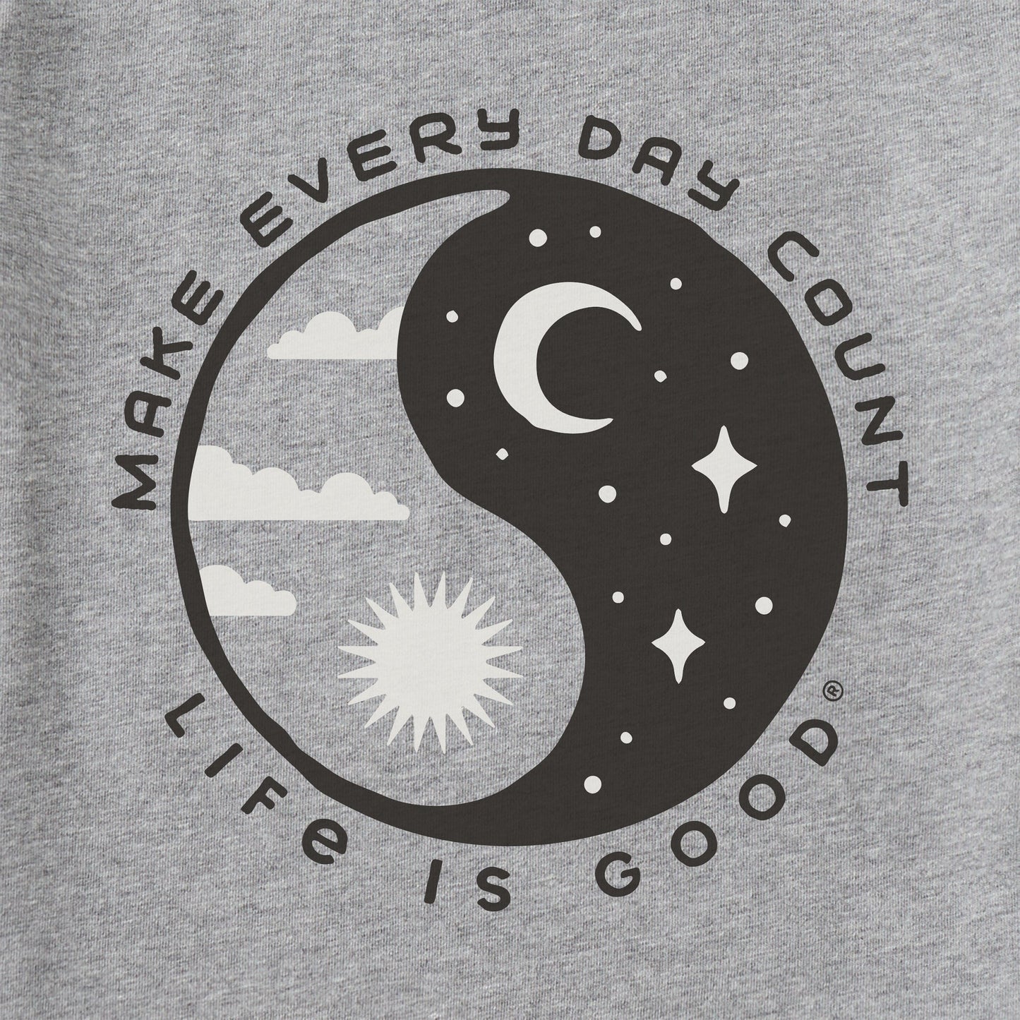 Men's Make Every Day Count Yin Yang Short Sleeve Tee