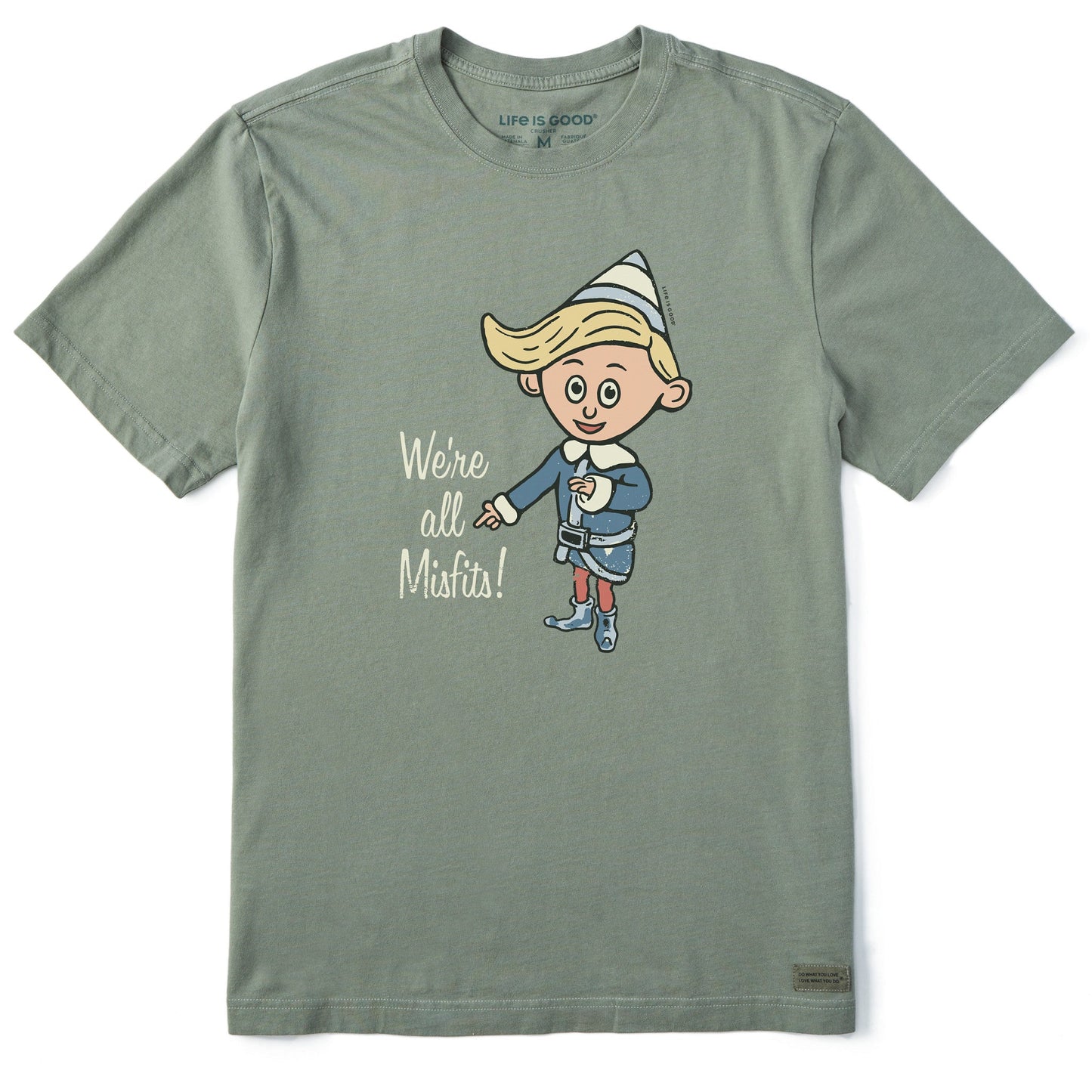 Men's We're All Misfits! Short Sleeve Crusher Tee