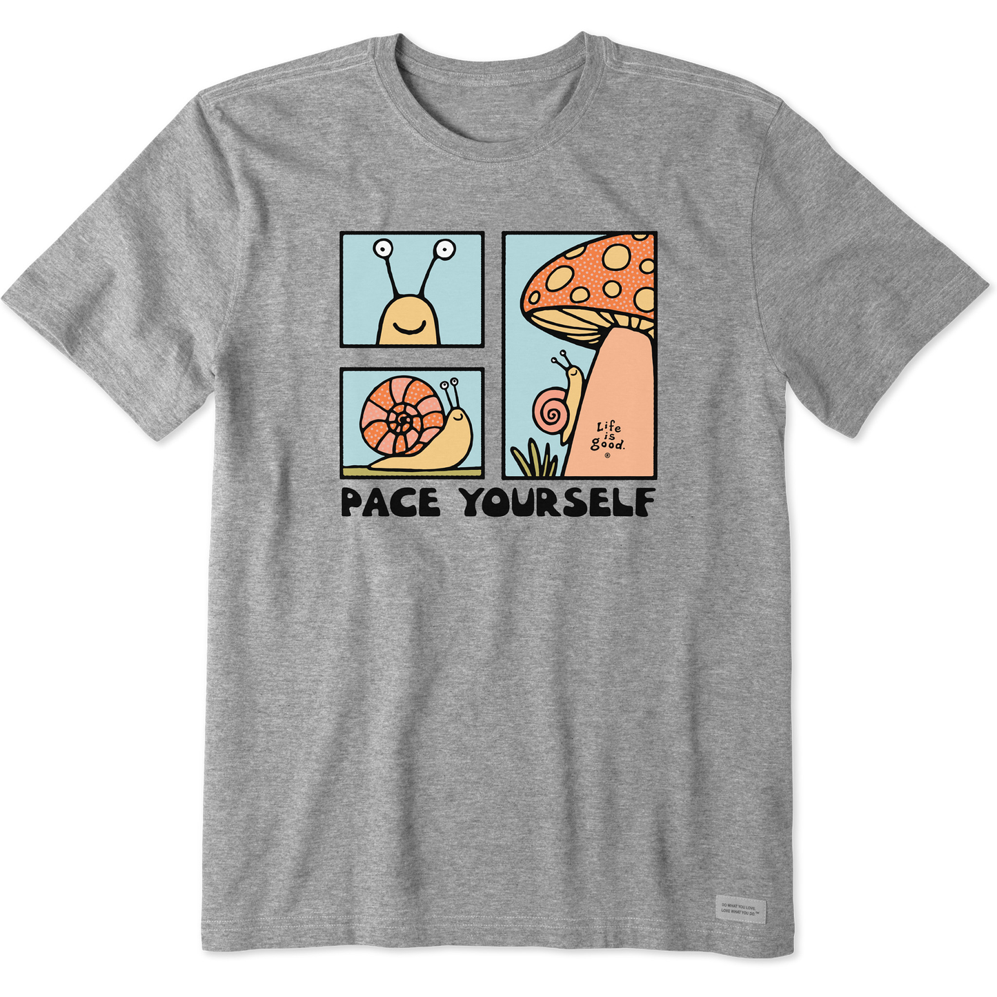 Men's Pace Yourself Snail Short Sleeve Tee