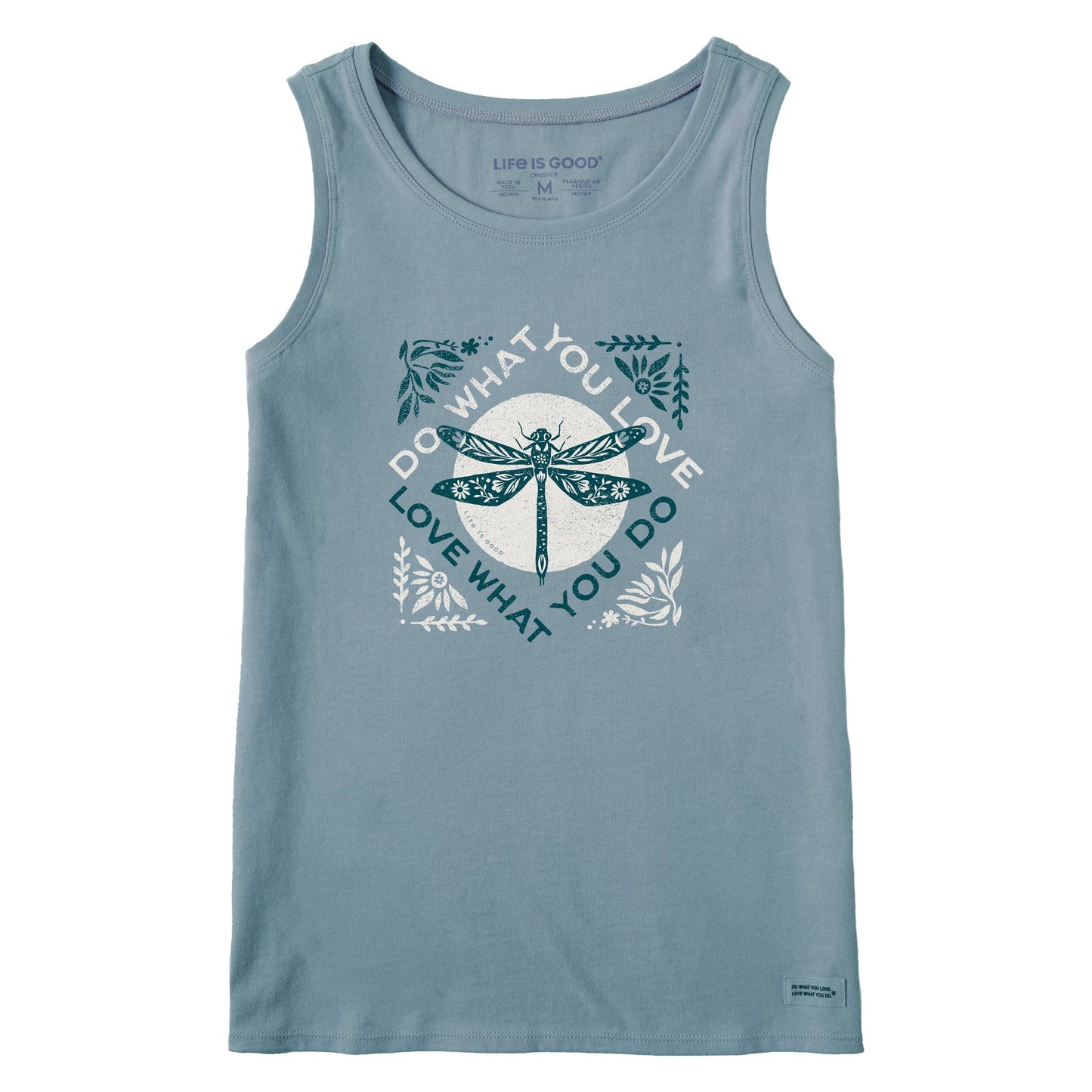 Women's Do What You Love Dragonfly Crusher Tank