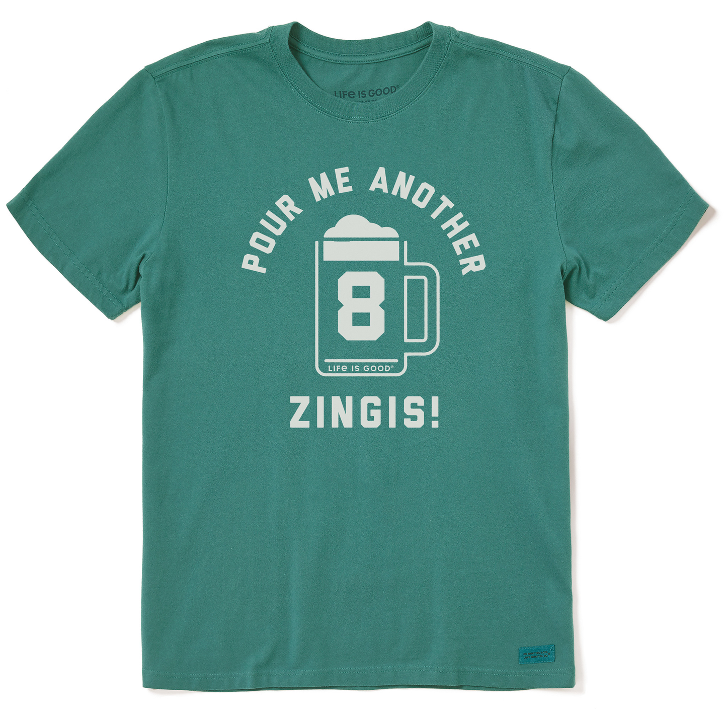 Men's Pour Me Another Zingis Short Sleeve Crusher Tee