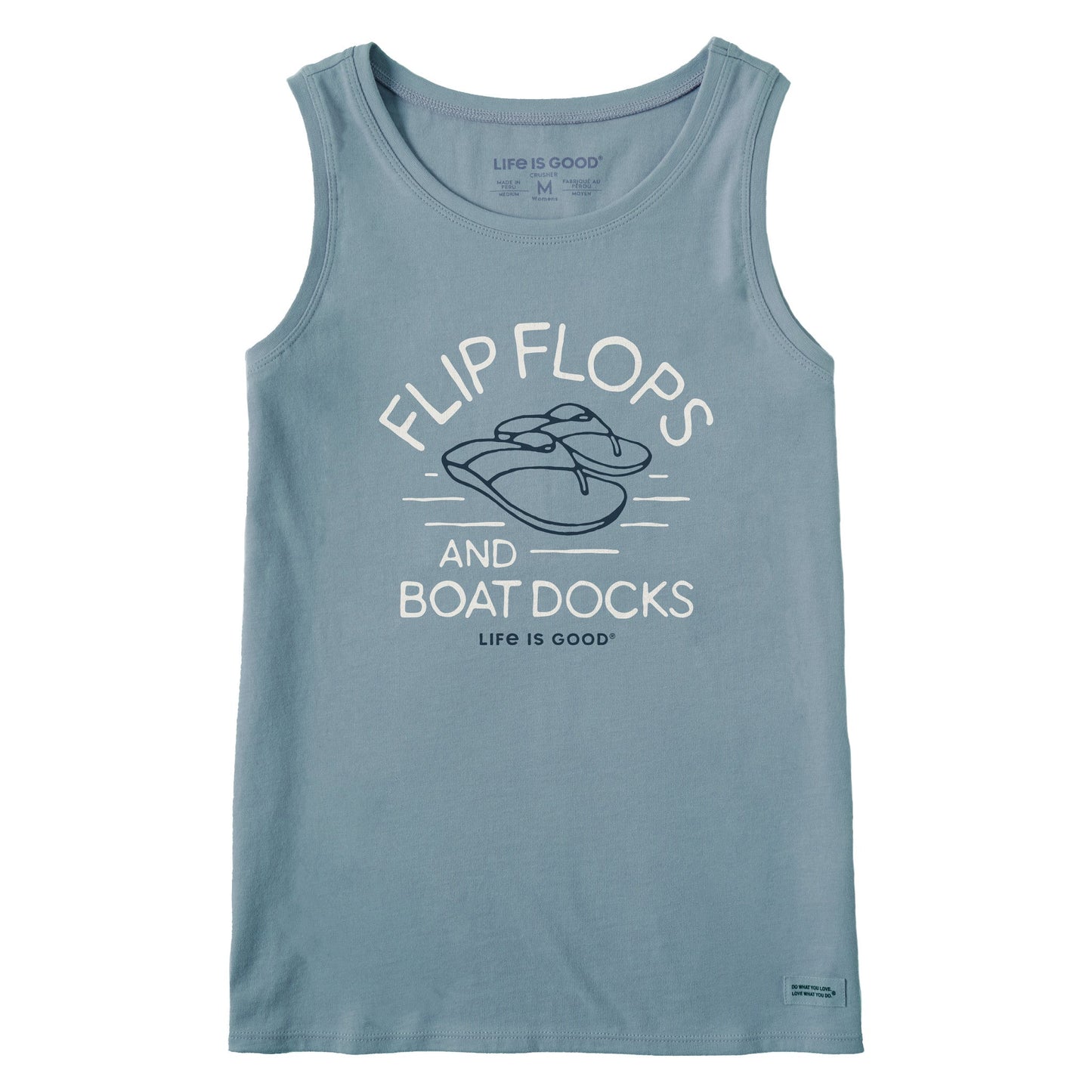Women's Flip Flops & Boat Docks Crusher Tank