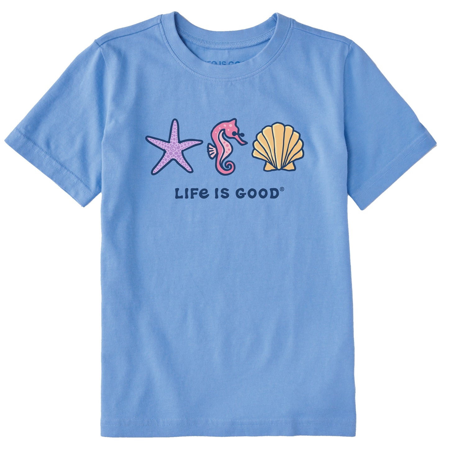 Kids Sea Life Trio Short Sleeve Crusher Tee