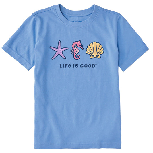Kids Sea Life Trio Short Sleeve Crusher Tee