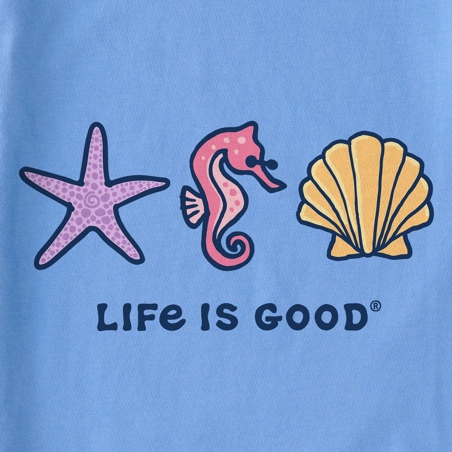 Kids Sea Life Trio Short Sleeve Crusher Tee