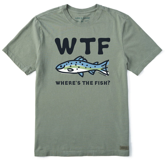 Men's WTF Fish Short Sleeve Tee