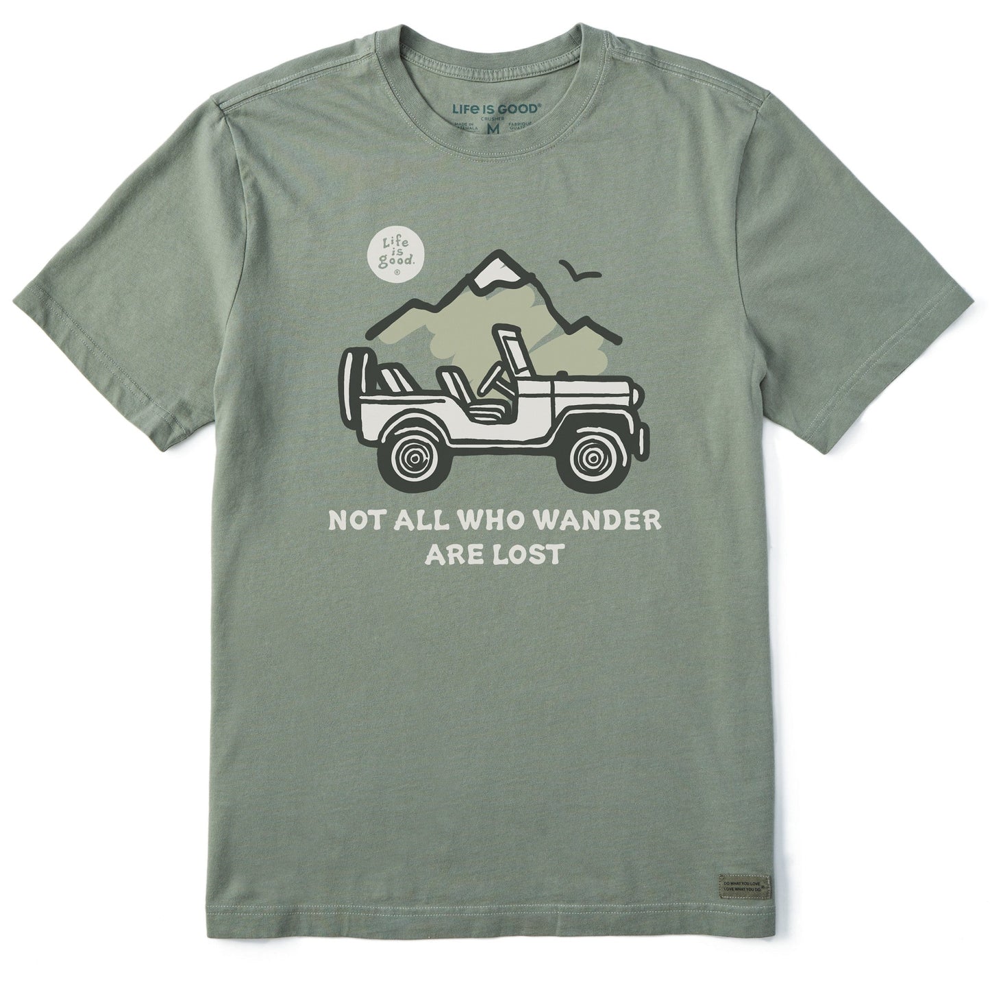 Men's Not All Who Wander Are Lost Vehicle Short Sleeve Tee