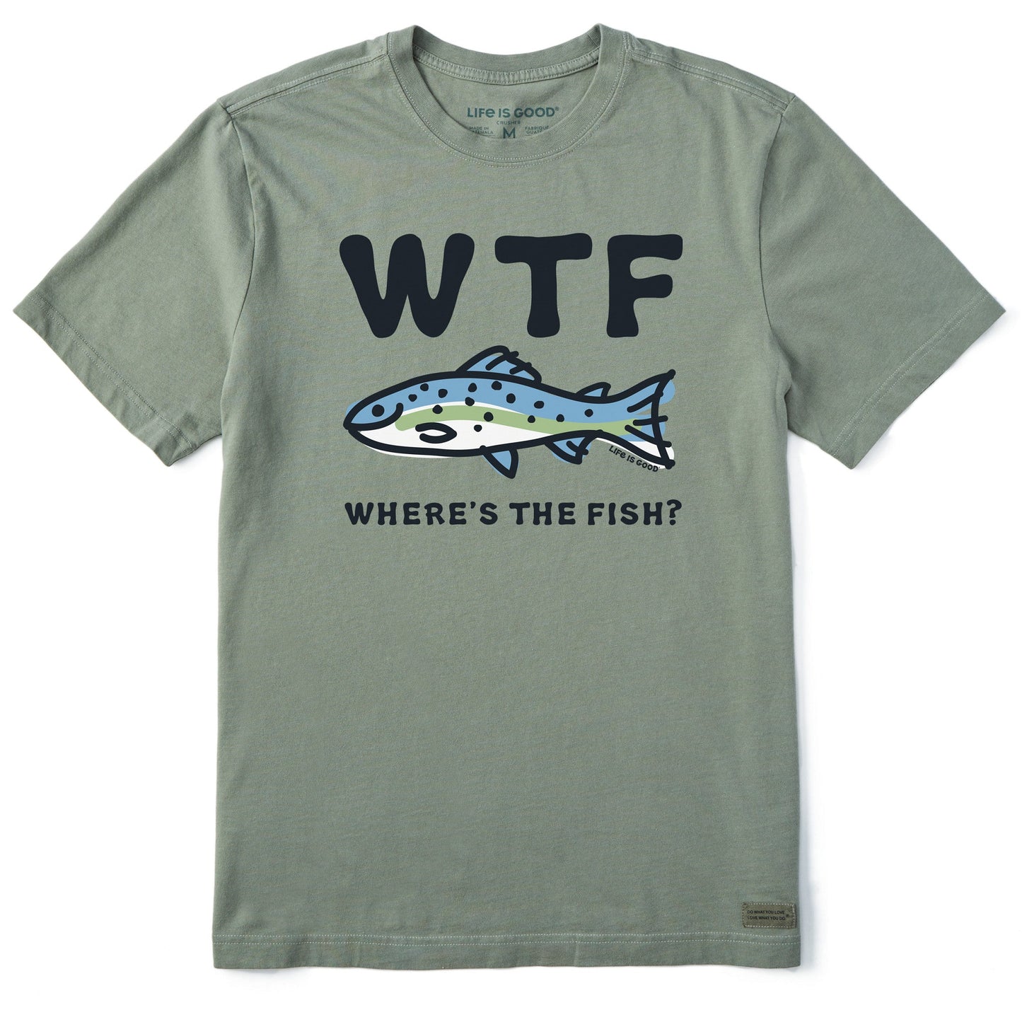 Men's WTF Fish Short Sleeve Tee