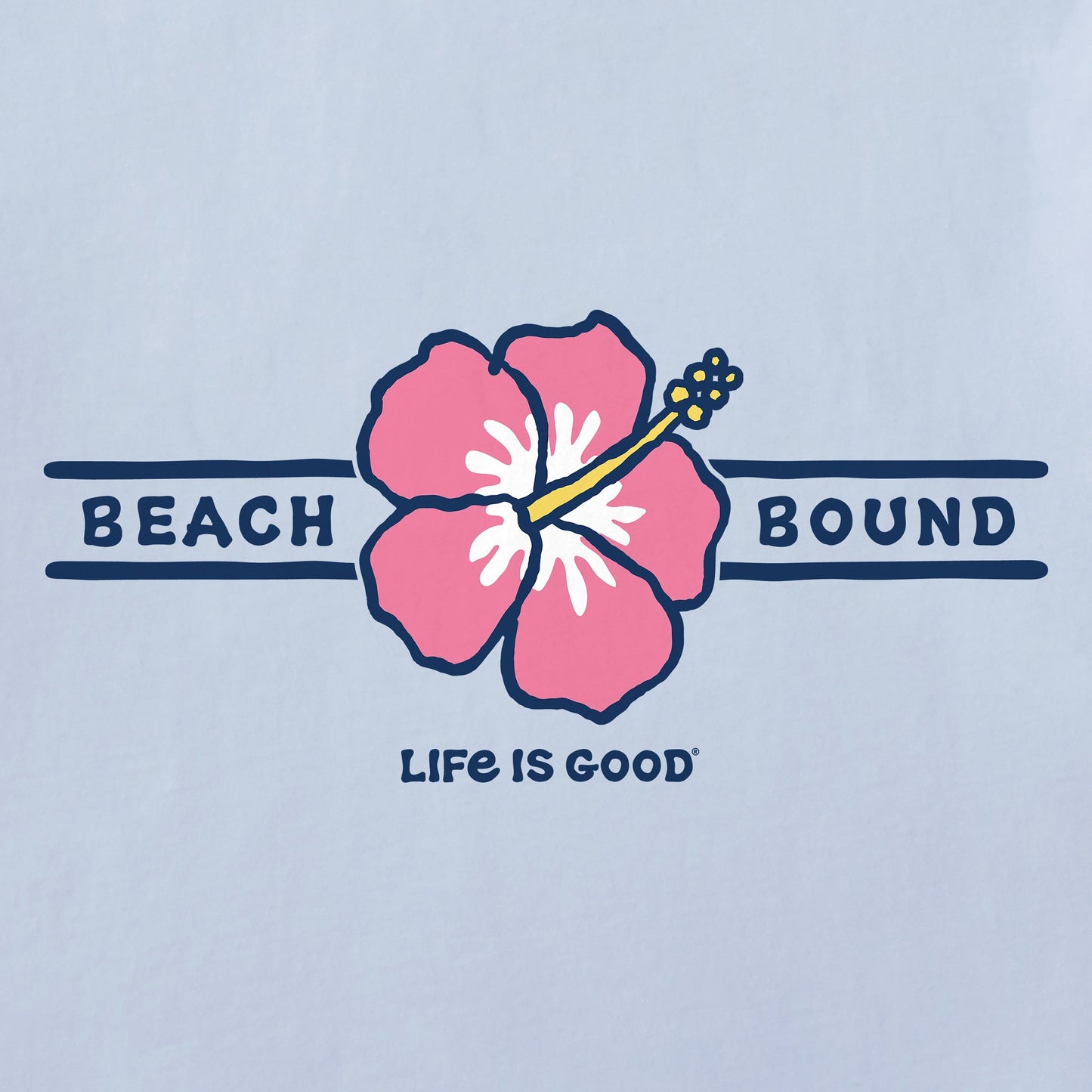 Women's Beach Bound Flower Short Sleeve Crusher Boxy Tee