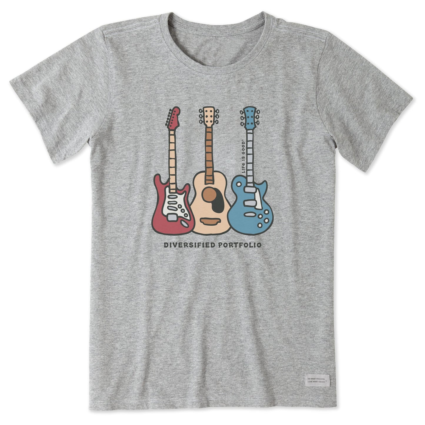 Women's Diversified Portfolio Guitars Short Sleeve Tee