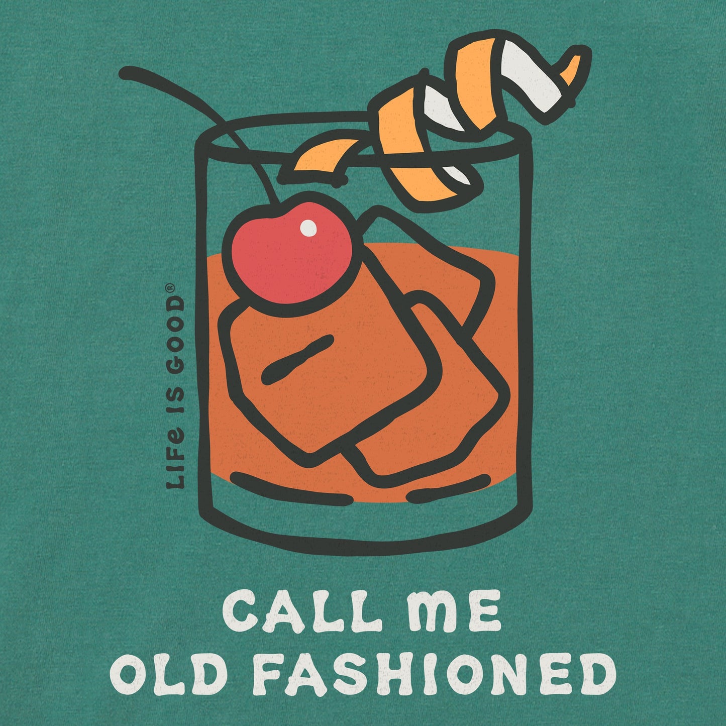 Women's Vintage Call Me Old Fashioned Short Sleeve Crusher Tee