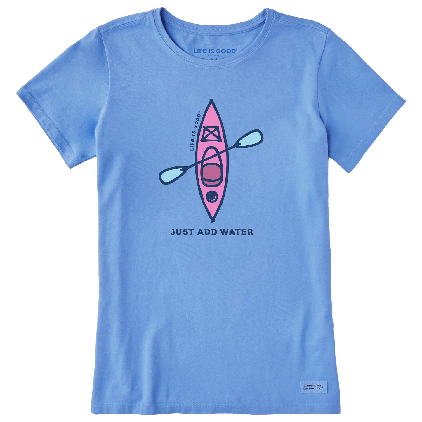 Women's Vintage Just Add Water Kayak Short Sleeve Tee