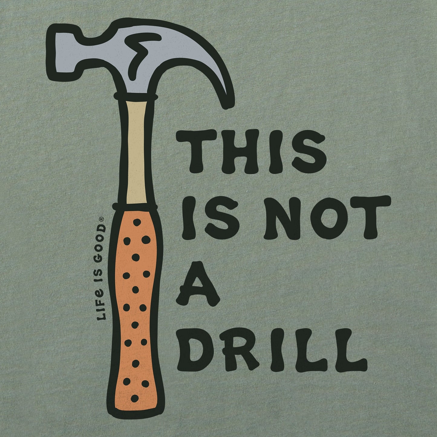 Women's This is Not A Drill Vintage Short Sleeve Crusher Tee