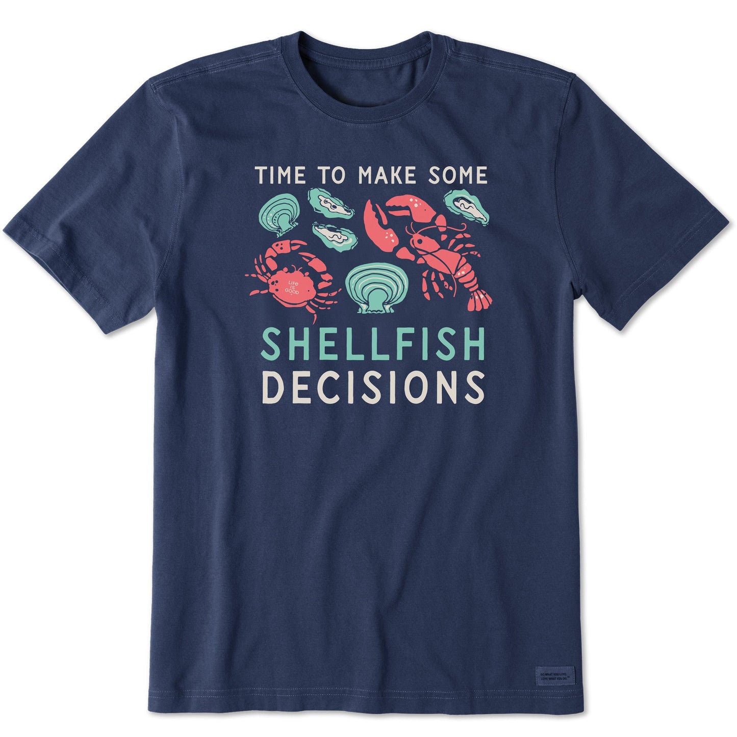Men's Shellfish Decisions Short Sleeve Tee