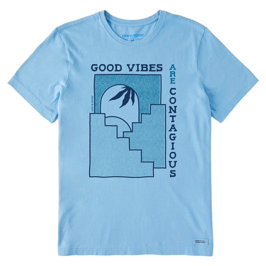 Men's Good Vibes Steps Short Sleeve Tee