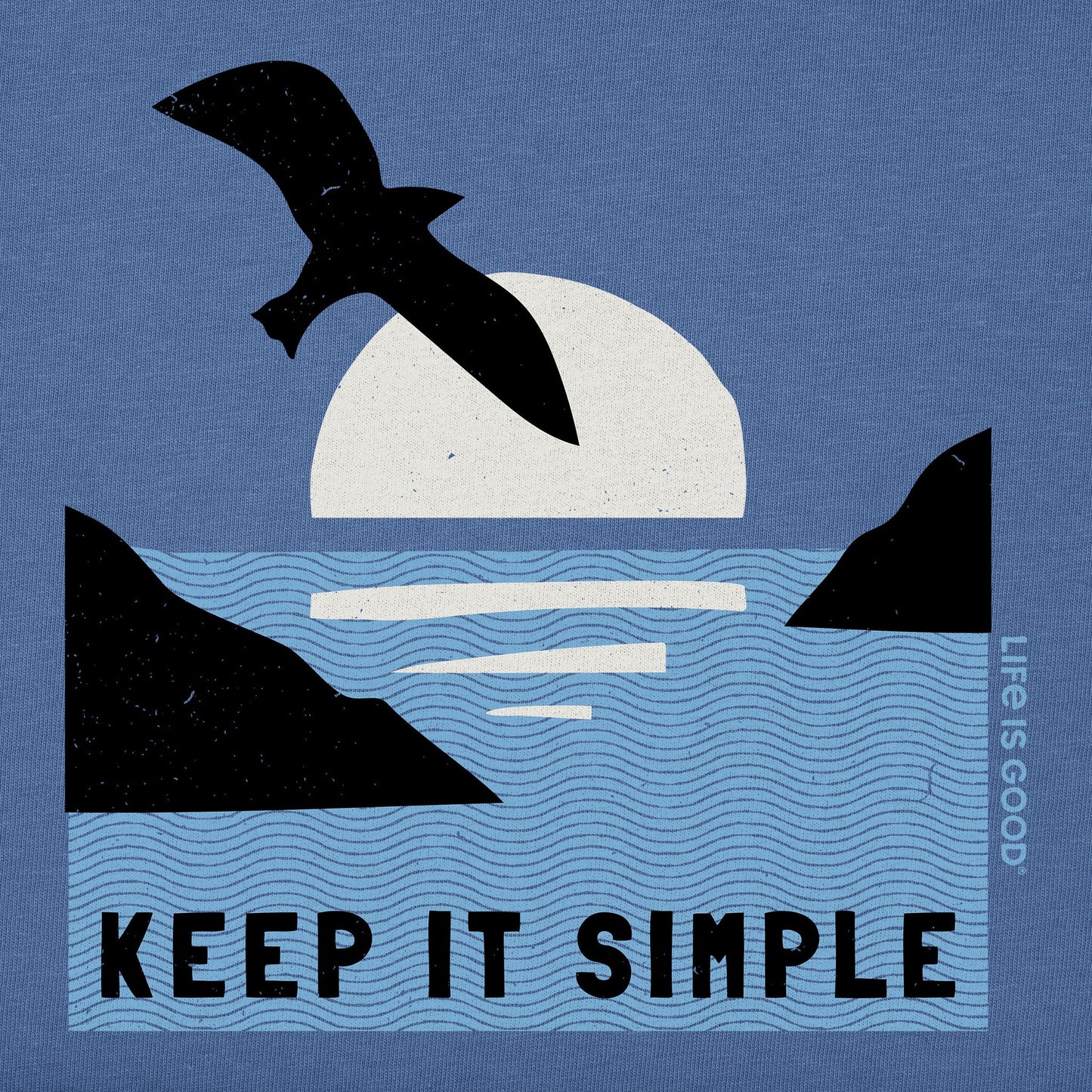 Men's Keep it Simple Gull Short Sleeve Tee