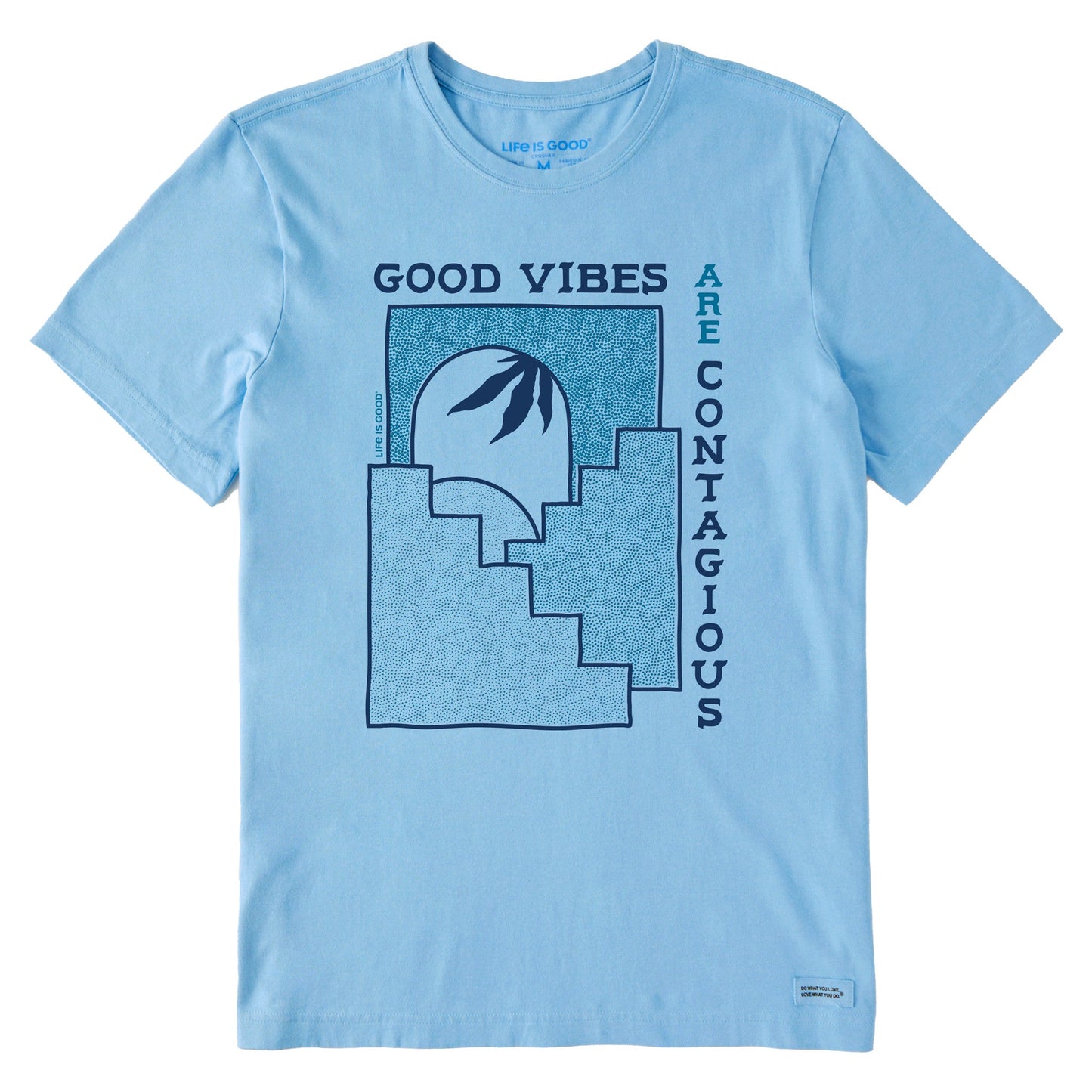 Men's Good Vibes Steps Short Sleeve Tee