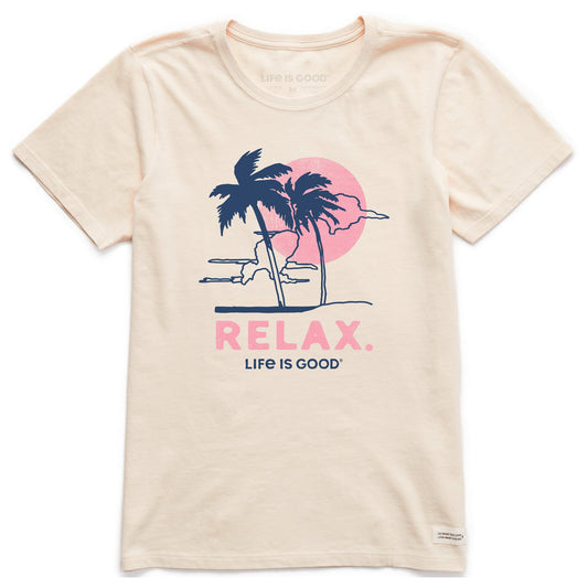 Women's Relax Palms Short Sleeve Crusher Tee