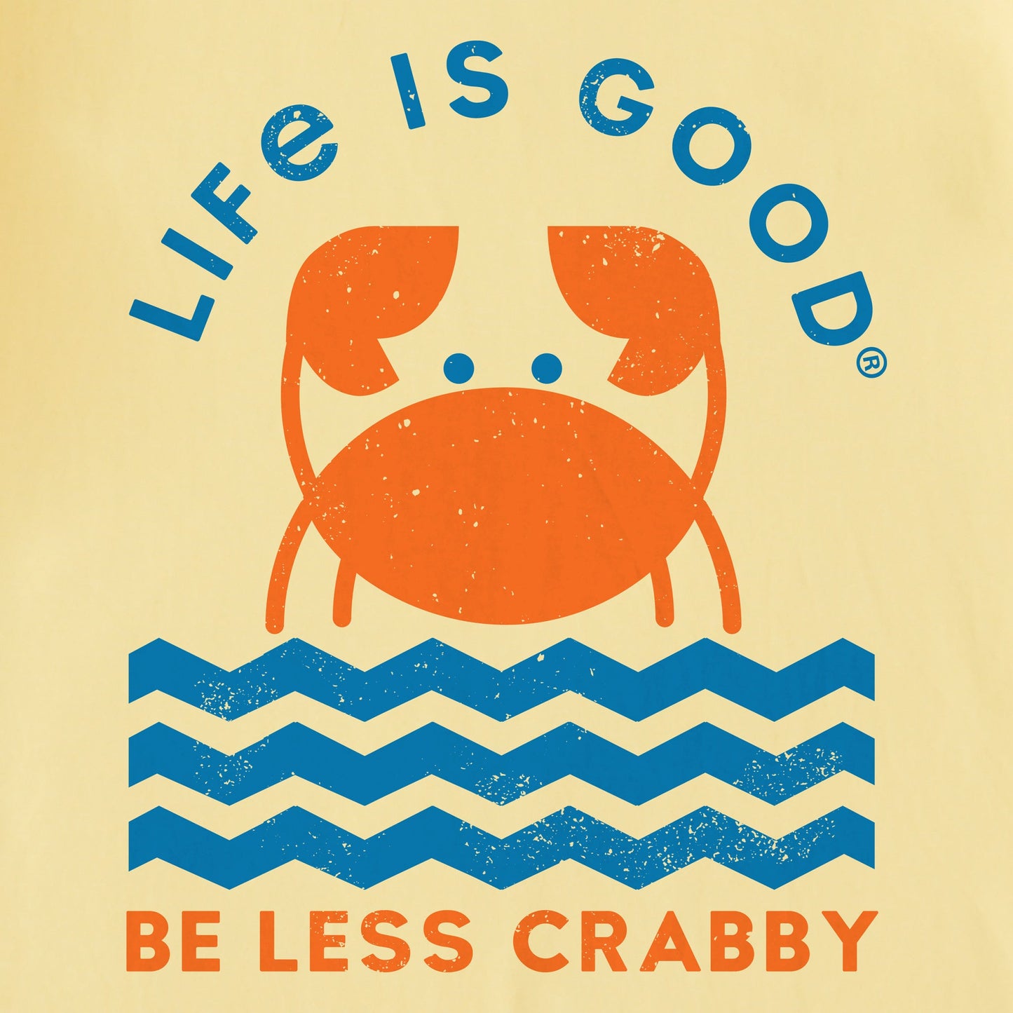 Women's Crafty Be Less Crabby Geometric Crusher Tank