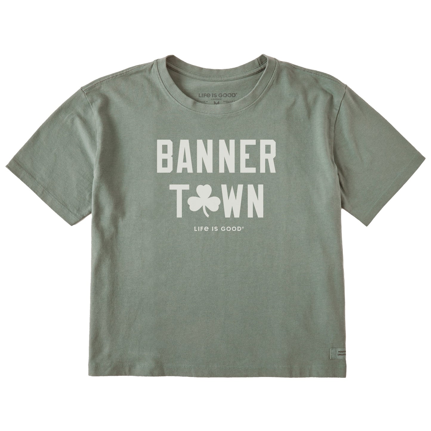 Women's Banner Town Short Sleeve Crusher Boxy Tee