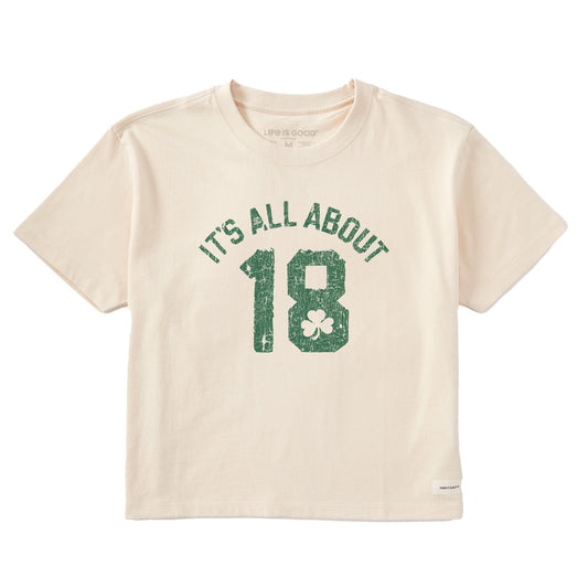 Women's All About 18 Short Sleeve Crusher Boxy Tee