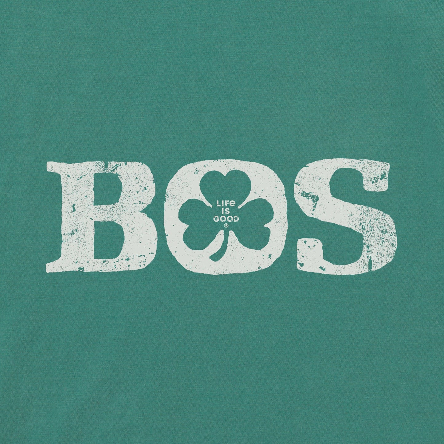 Women's Boston Shamrock Short Sleeve Crusher Tee