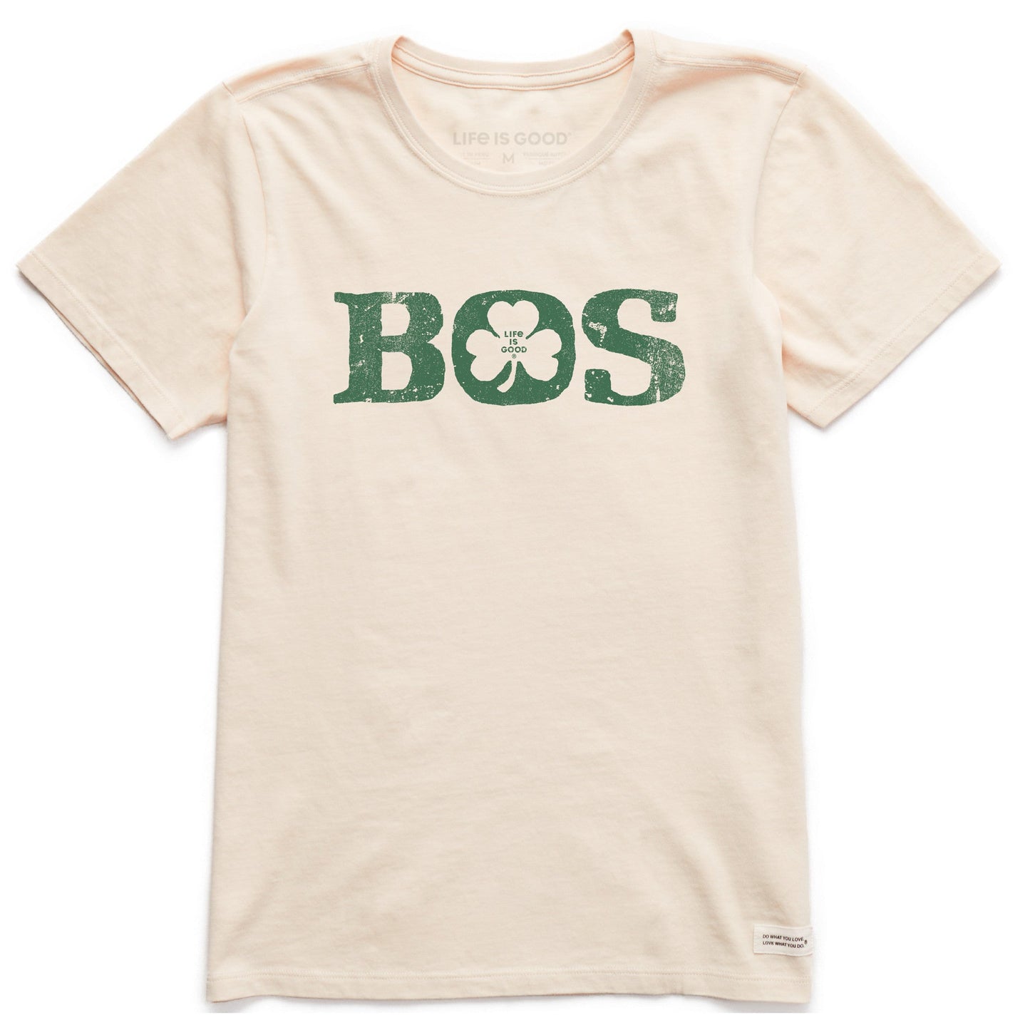 Women's Boston Shamrock Short Sleeve Crusher Tee