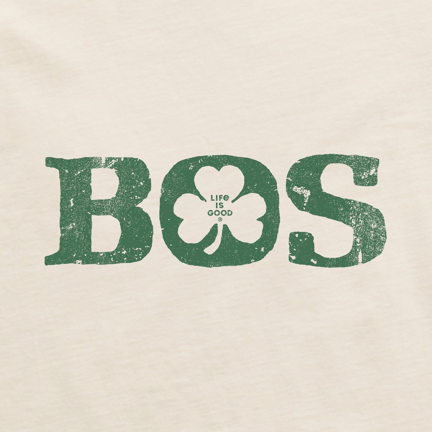 Women's Boston Shamrock Short Sleeve Crusher Tee