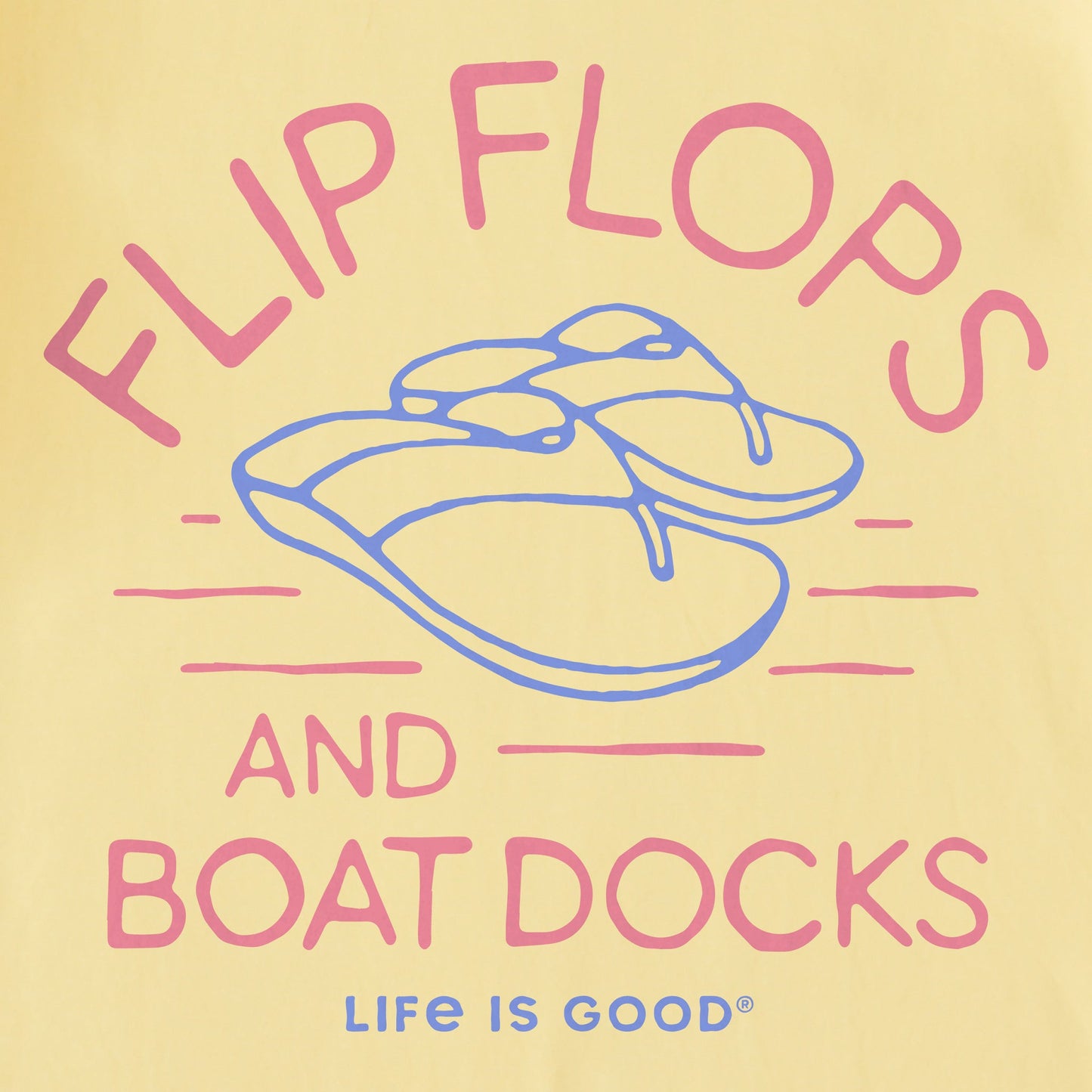 Women's Flip Flops & Boat Docks Crusher Tank