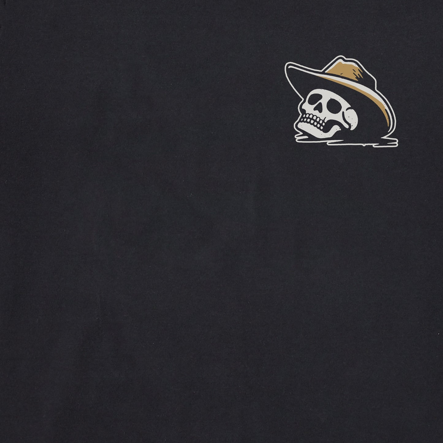 Men's Life was Good Cowboy Skull Short Sleeve Tee