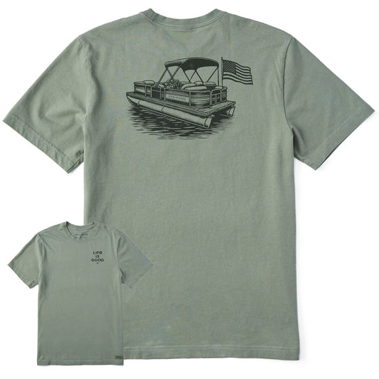 Men's Pontoon Boat Short Sleeve Tee