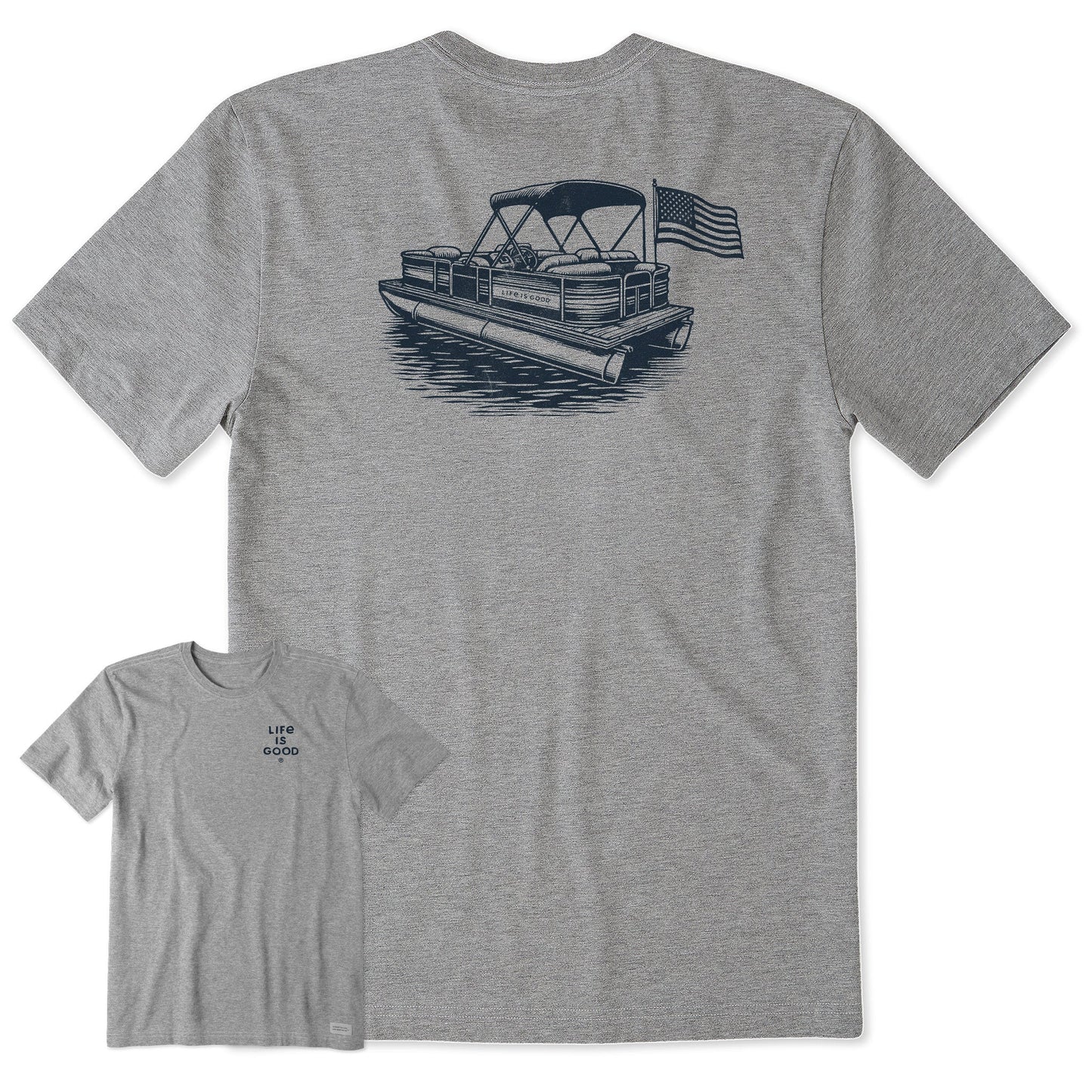 Men's Pontoon Boat Short Sleeve Tee