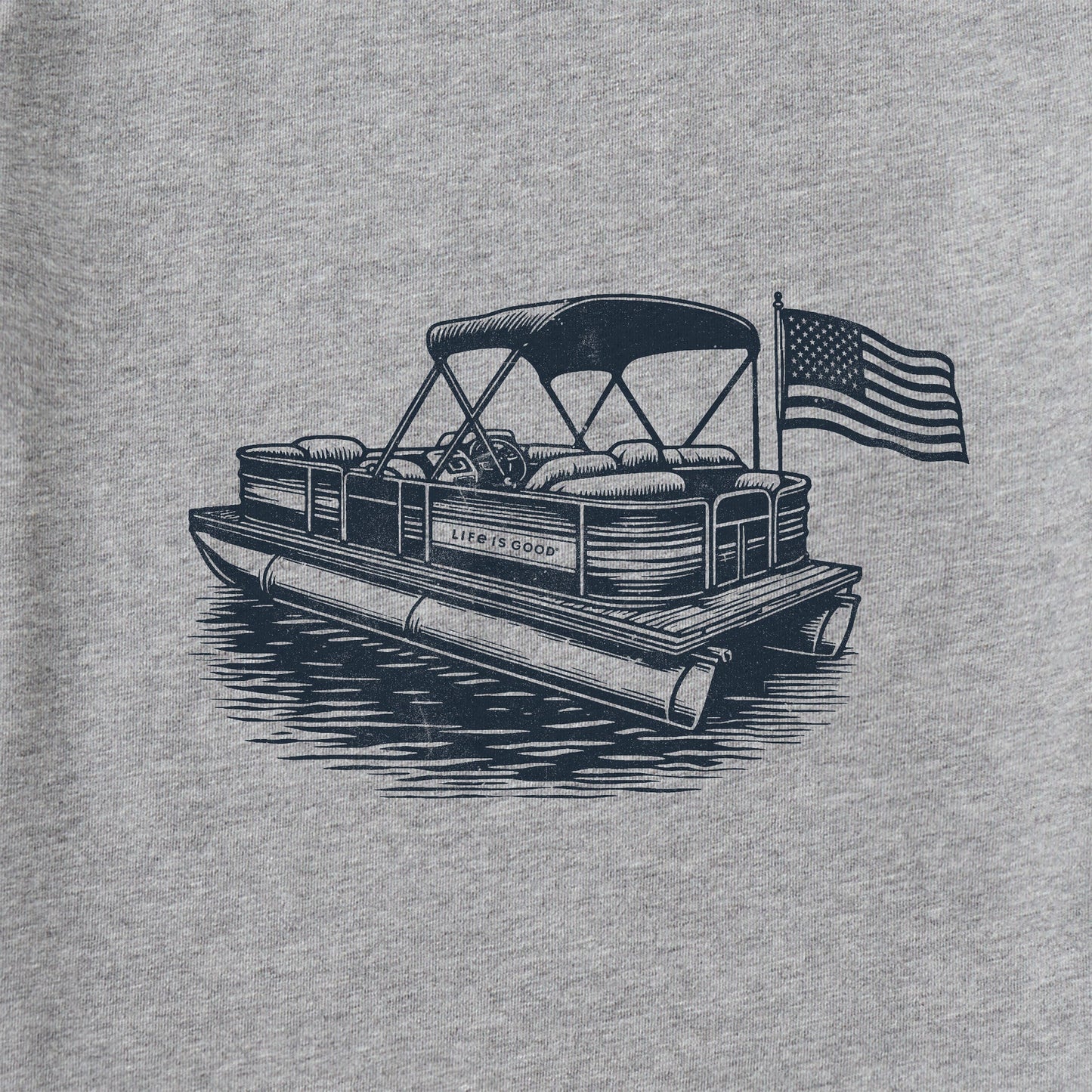 Men's Pontoon Boat Short Sleeve Tee