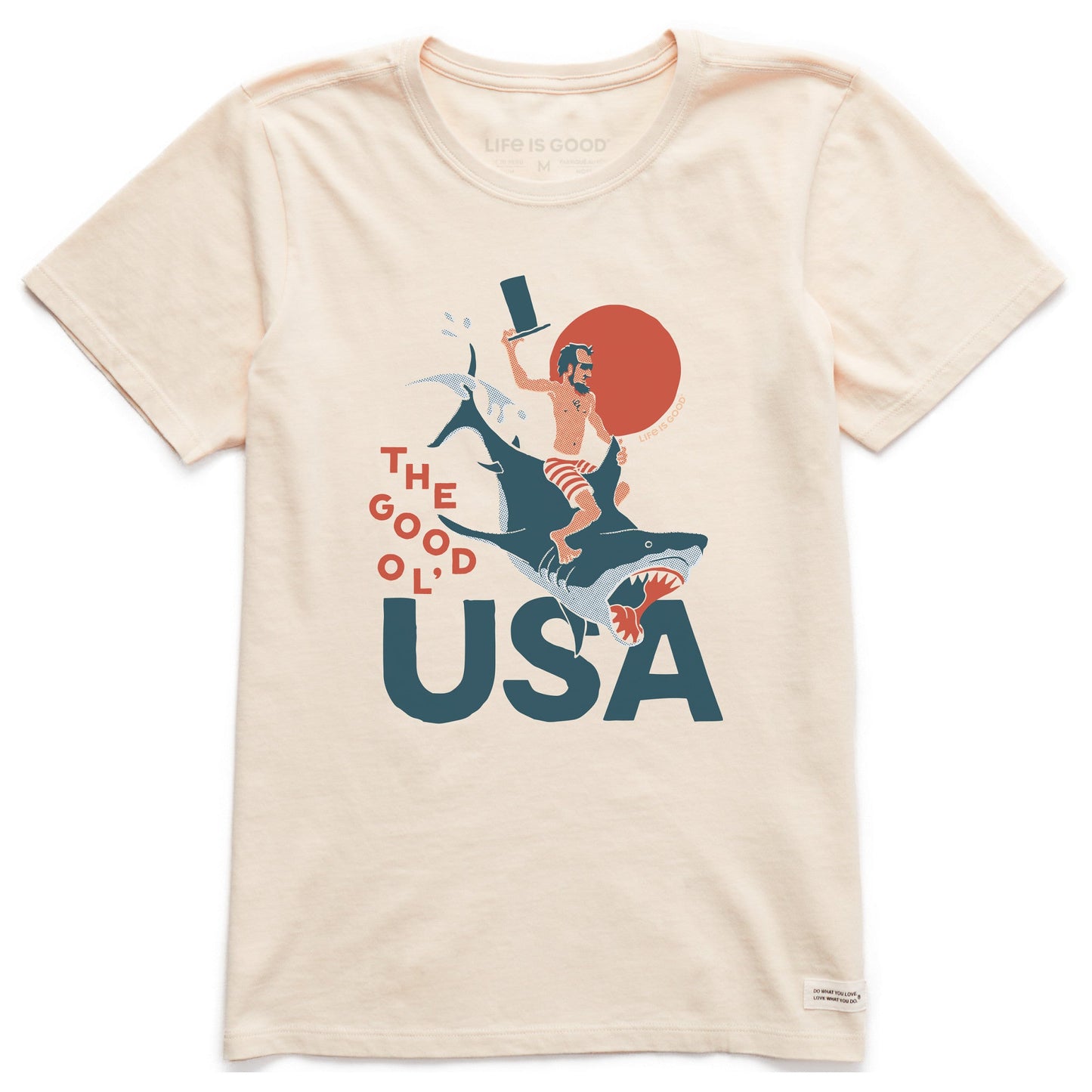 Women's The Good Ol' USA Short Sleeve Crusher Tee