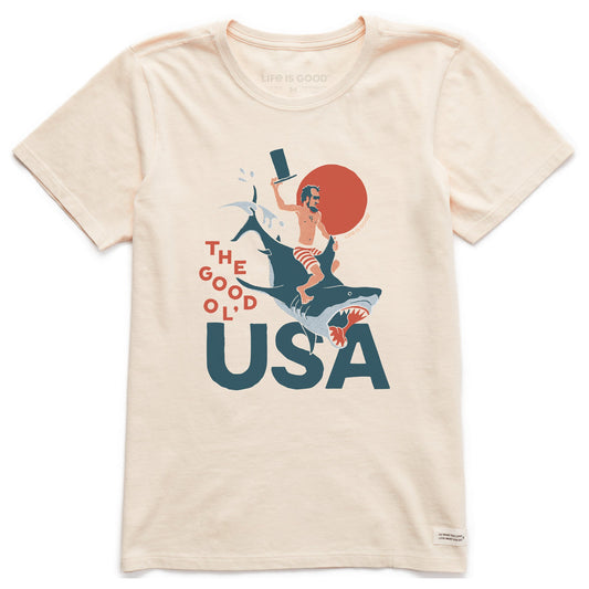 Women's The Good Ol' USA Short Sleeve Crusher Tee