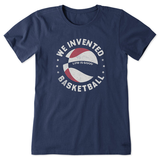 Women's We Invented Basketball Short Sleeve Tee