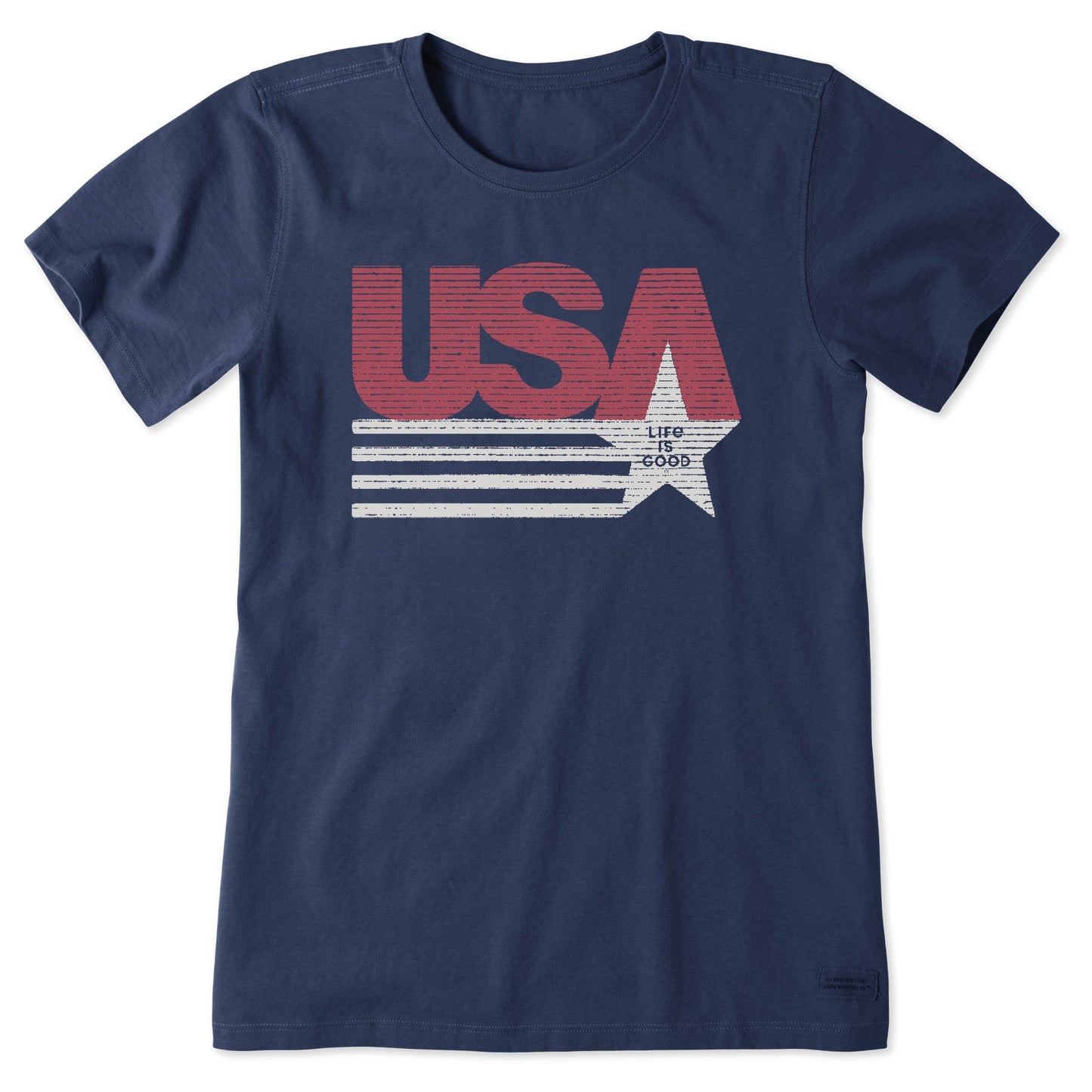 Women's USA Shooting Star Short Sleeve Tee