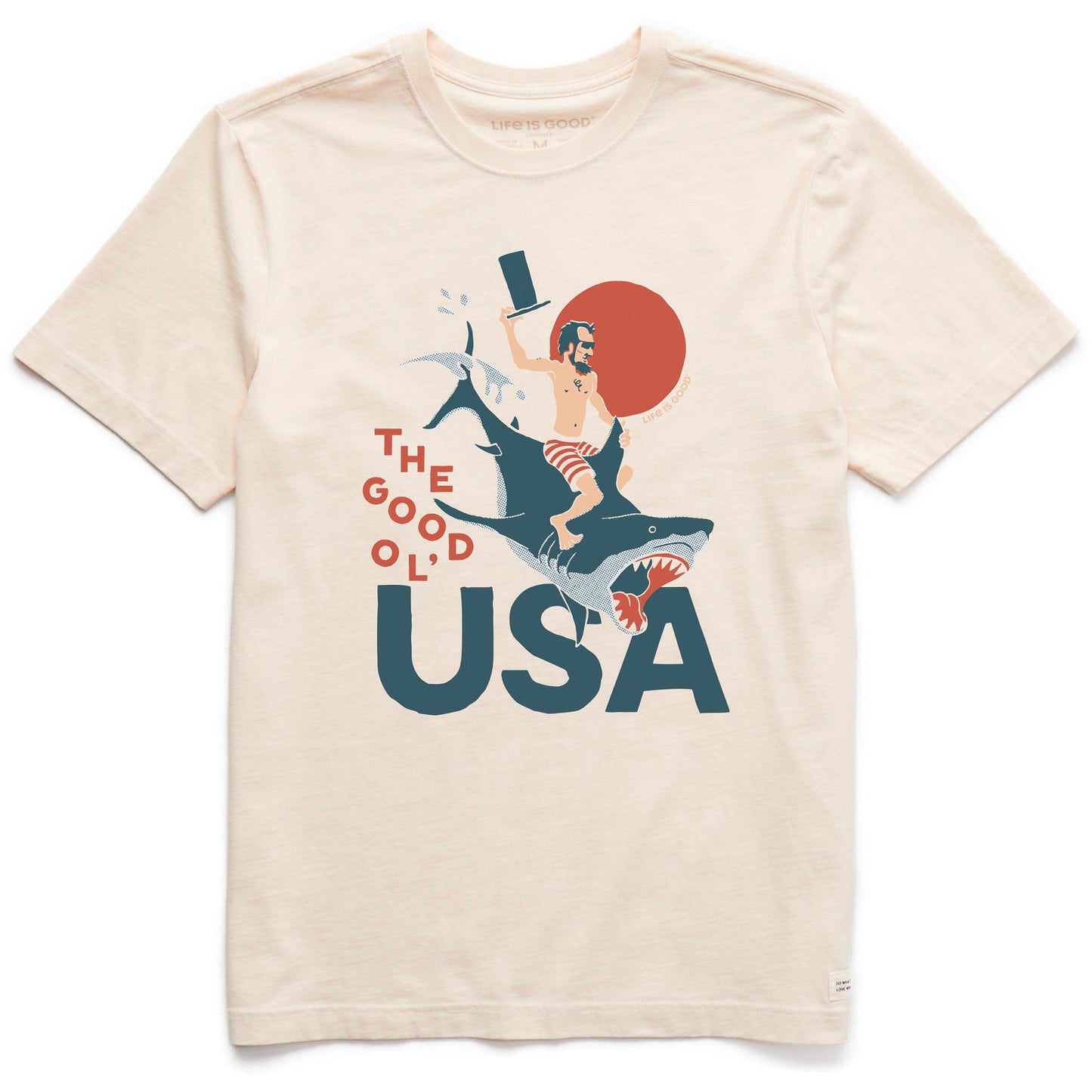 Men's The Good Ol' USA Short Sleeve Crusher Tee