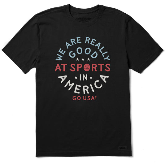 Men's We Are Really Good at Sports Short Sleeve Tee