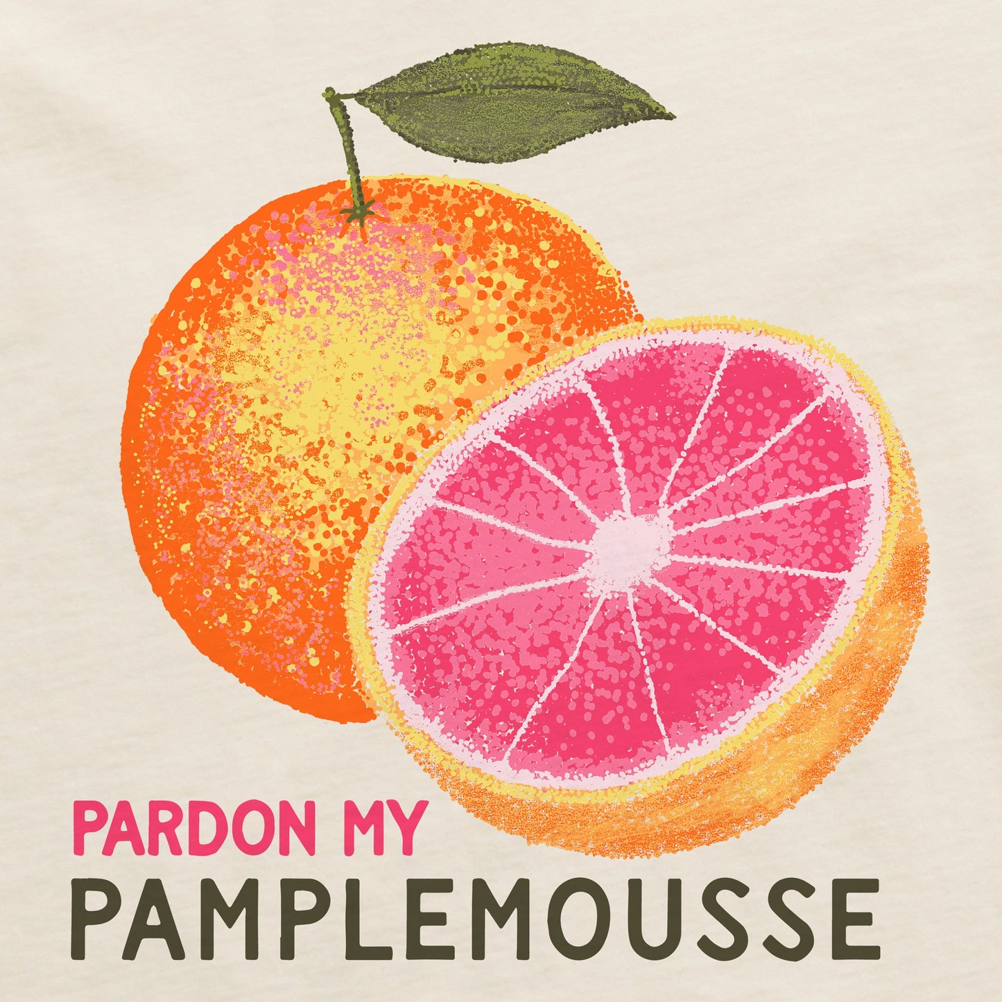 Men's Pardon My Pamplemousse Short Sleeve Crusher Tee