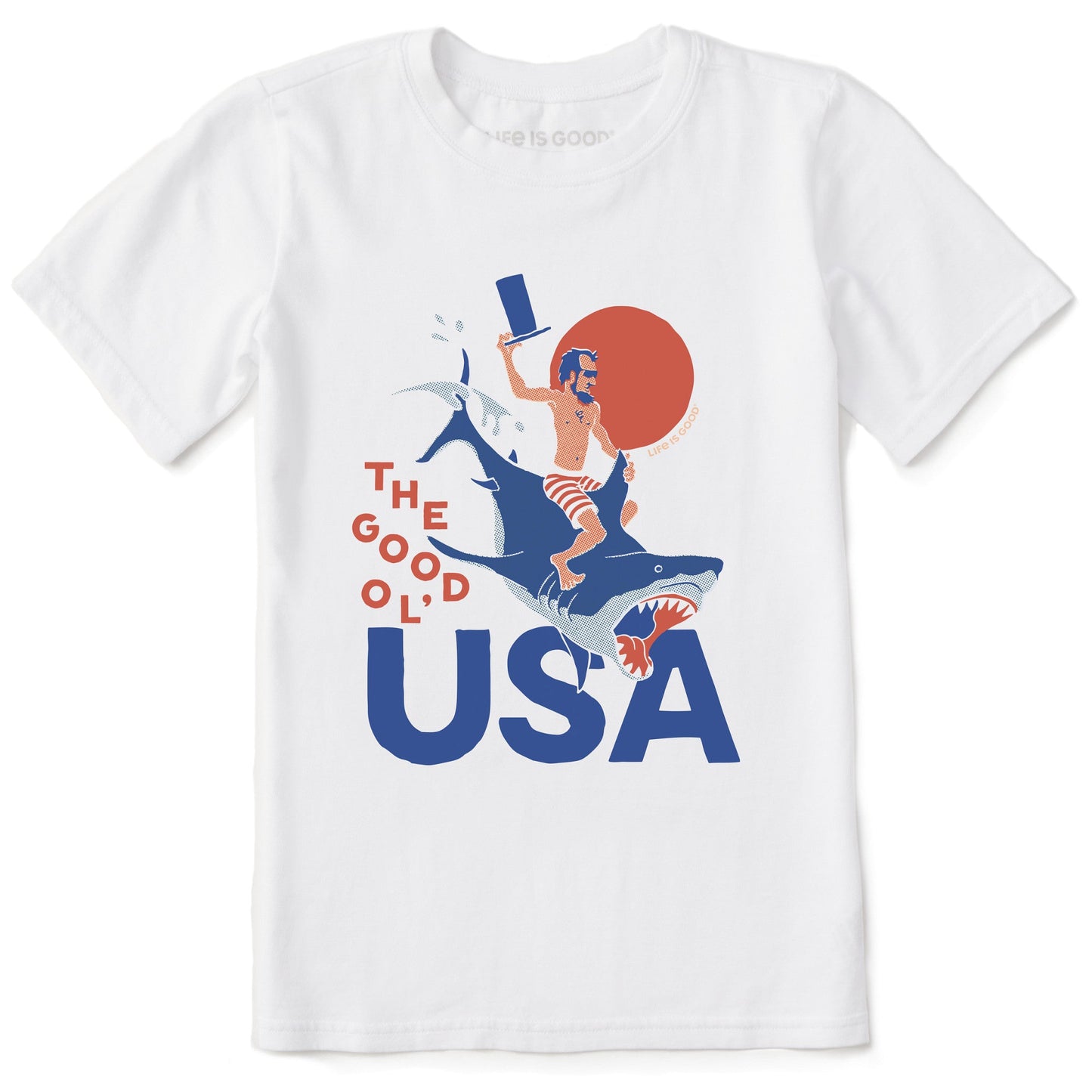 Kids The Good Ol' USA Short Sleeve Crusher Tee
